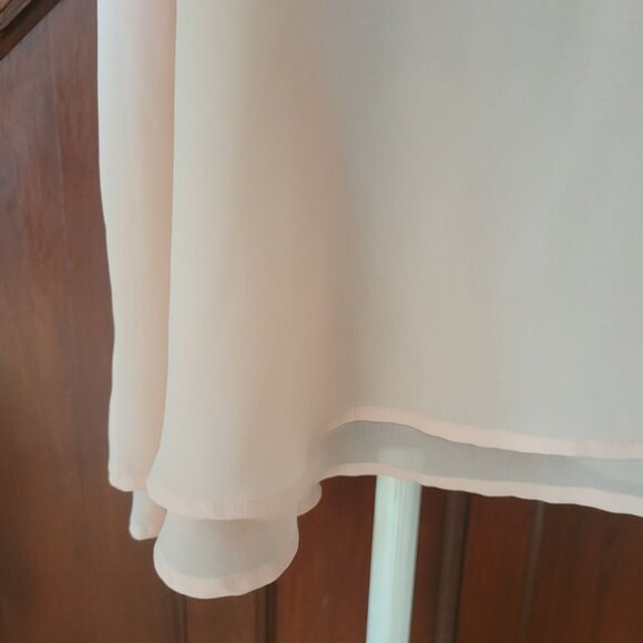 Torrid Womens Blush Pink Chiffon Cami Top Size 1 1x - Picture 2 of 4